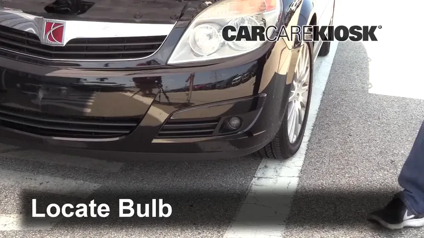 2009 Saturn Aura XR 3.6L V6 Luces Luz de niebla (reemplazar foco)